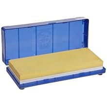 Norton 24336 Japanese-Style Combination Waterstone 4000/8000 Grit, 8-Inch by 3-Inch by 1-Inch