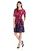Gabby Skye Women's Elbow Sleeve Fit and Flare Dress