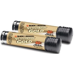 Black and Decker VP143 Versapak Gold Twin Pack by Black & Decker