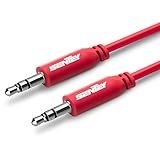Sentey Audiophile Grade 3.5mm Audio Cable Stereo Pvc 1.0 Meter 3ft Male to Male (Red) / Premium Metal Connector Tangle-free Material for Headphones, Gaming or Pc Headset , Samsung, Htc, Motorola, Lg, Ps4, Xbox Galaxy S6 S5, S4, S3, S2, Note 2 3 4, Evo, Droid Dna, Atrix, Droid, Moto X, Google Glass, Nexus 4 5 7 10 Nokia, Lg Optimus, Gaming Ps Vita, Gopro, Smart Watch , Tablets, Cellphones Bluetooth Speakers and Many More 3.5mm Connector Devices Ls-6603 Sentey Audiophile Grade 3.5mm Audio Cable Stereo Pvc 1.0 Meter 3ft Male to Male (Red) / Premium Metal Connector Tangle-free Material for Headphones, Gaming or Pc Headset , Samsung, Htc, Motorola, Lg, Ps4, Xbox Galaxy S6 S5, S4, S3, S2, Note 2 3 4, Evo, Droid Dna, Atrix, Droid, Moto X, Google Glass, Nexus 4 5 7 10 Nokia, Lg Optimus, Gaming Ps Vita, Gopro, Smart Watch , Tablets, Cellphones Bluetooth Speakers and Many More 3.5mm Connector Devices Ls-6603