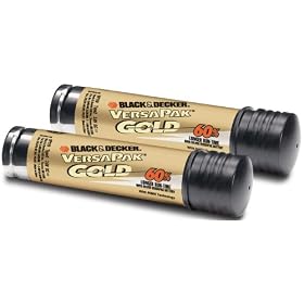 Black & Decker VP143 Versapak Gold Twin Pack