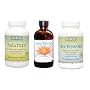 Oxy-Powder Complete Cleansing Kit (3 Bottles) - Oxypowder Colon Cleanse + Super Phos 30 Liver and Gallbladder Cleanse + Paratrex Parastie Cleanse