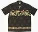 Apparel : Hawaiian Shirts, Paradise Lei black