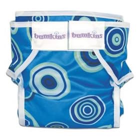 Bumkins Blue Fizz Diaper Covers - M