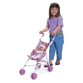 All About Baby - Umbrella Doll Stroller by Small World Toys
