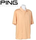 Men's Ping Collection Dry-Fiber Dynamics Vertical Textured Polo