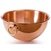 Mauviel Copper 10-Inch/4.6L/4.9-Quart Egg White Bowl with Ring