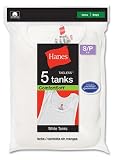 Hanes Boys White A-Shirt P5 White XS