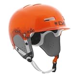 read full review TSG Recon Wakeboard Helmet (Clear Orange, Small/Medium)