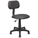 Adjustable Black Steno Office Task Chair
