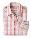 Care-free Strawberry Plaid Shirt