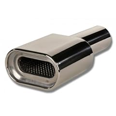FK-Automotive Endrohr Edelstahl universal, Anschwei�endrohr oval 134x76 mm