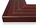 Craig Frames 81378650 11 by 14-Inch Picture Frame, Smooth Paint Finish, 3-Inch Wide, Distressed Red