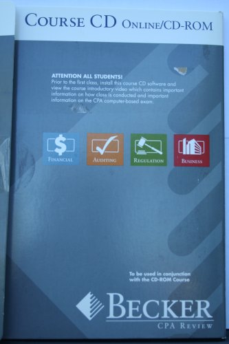 Becker CPA Review 2006 - Course CD Online/CD-ROM