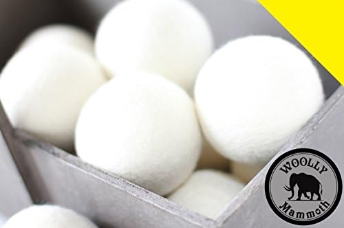 Woolly Mammoth Static Guard Wool Dryer Balls 4 pack