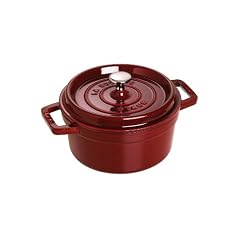 Staub 1102287 Cocotte / Br�ter rund 22 cm, grenadinerot