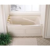 Jacuzzi R090969 Cetra 536 Whirlpool Bath with Integral Skirt, Oyster