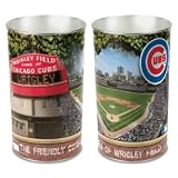 Chicago Cubs 15" Official Logo Waste Basket