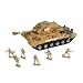 "Combat Mission" Boys Friction Powered Army Tank & Soldiers Military Playset_s-1