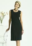 Scoopneck Short Dress By Exclusively Misook, Women's