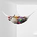 ilovebaby Toys Storage Hammock, Organizer for Stuffed Animals, Toys, Sport Equipment, High Quality Storage Net, XL Size White 70.9 x 47.2