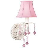 Pretty in Pink Plug-In Style Wall Sconce