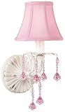 Pretty in Pink Plug-In Style Wall Sconce