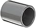 GF Piping Systems PVC Pipe Fitting, Coupling, Schedule 80, Gray, 1-1/2