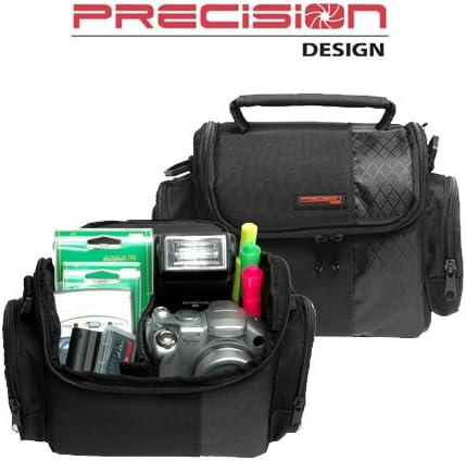 Precision Design Digital Camera Padded Carrying Case for Olympus SP-610UZ, SZ-10, SZ-20, SZ-30MR, TG-310, VR-310, TG-610, TG-810, VG-110, VG-120, VG-130, VG-140, VR-320 & XZ-1