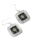 Licensed University of Colorado Buffaloes Dangle Earrings Fashion Jewelry