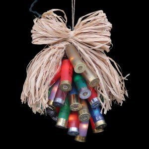 Christmas Party Lights, 35 Shotgun Shell Ristra - Multi Color Bullet Shells, Shell-shucked. Get It? Yeah? Get It!