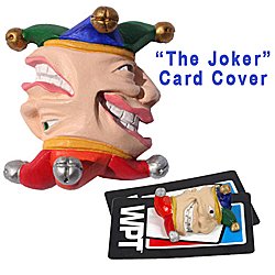 The Joker Faces Card Protector - Casino Supplies > Card Covers > Poker Faces T