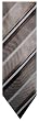 Men's Kenneth Cole New York Necktie Neck Tie Brown, Beige and Silver