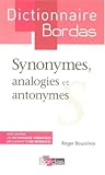 Synonymes, analogies et antonymes