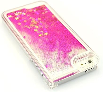 iPhone 6S Case, Allteli Premium Glitter Liquid Case Protective Skin Case for Apple iPhone 6S 4.7" (Fuchsia)