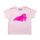 Playground Partisans Sven Short Sleeve T-Shirt Light Pink, Size - 2T