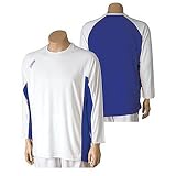 Prince Men's Black Collection Longsleeve Crew - National Blue