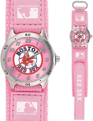 MLB Kids' Boston Red Sox Pink Future Star Series Watch #MF-BOS2