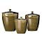La Paz 3 - pc. Canister Set - Tan