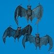 HALLOWEEN HANGING BATS - 3 Piece Set