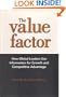 The Value Factor: How Global Leaders Use Information for Growth and Competitive Advantage (Bloomberg)
