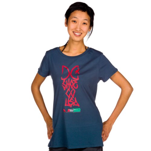 DC Shoes Damen T-Shirt Lipstick, midnight, 36 (S), DOWJE113 Preisvergleich