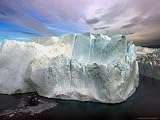 A Section of the Ice Sheet Covering Much of Greenland Photographic Poster Print, 48x36
