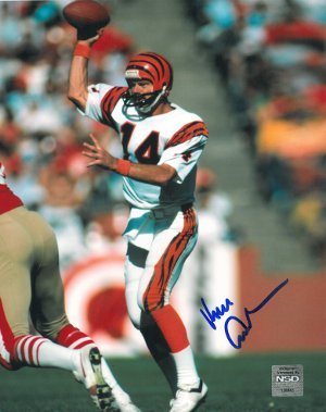 Ken Anderson Signed Bengals 8x10 Photo