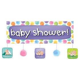 Baby Me Giant Party Banner with Attachments