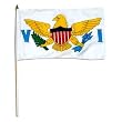 U.S. Virgin Islands Flag 12 x 18 inch