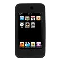 Black Color Apple iPod touch itouch 2G (2nd Generation) 8GB 16GB 32GB Silicone Skin Case
