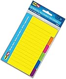 Redi Tag 29500 4inch X 6inch Divider Notes Neon Colors 2 pack