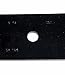 USA Mower Blades (3 CMB184BP Toothed Extra High Lift Blade Fits Bad Boy 038-5350-0050 038-5350-00 Length 16 1/2 in. Width 3 in. Thickness .250 in. Center Hole 5/8 in. 32 in. 48 in. Deck