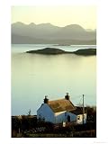 Cottage in Late Evening, Achiltibuie, Scotland Art Photographic Poster Print by Iain Sarjeant, 18x24